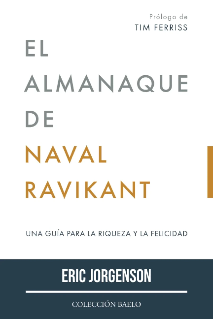 Portada de El almanaque de Naval Ravikant